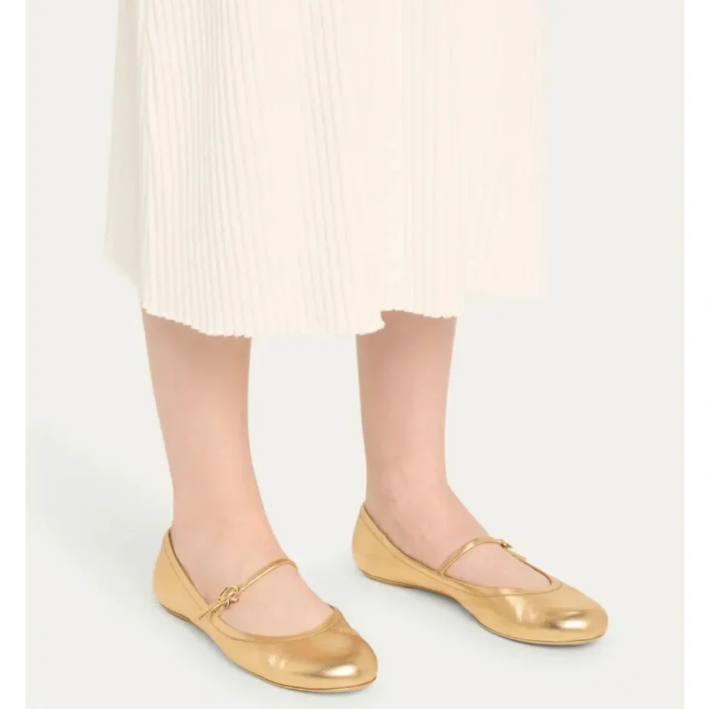 NIB Gianvito Rossi Carla Nappa Silk Washed Mekong - Picture 14 of 15